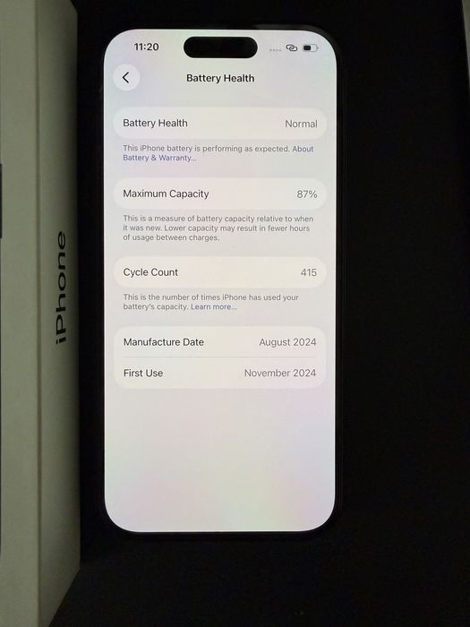Iphone 15 128GB Black