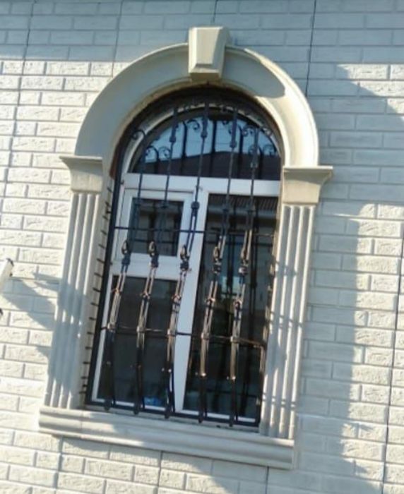 Жидкий травертин, фигуры из пенопласта