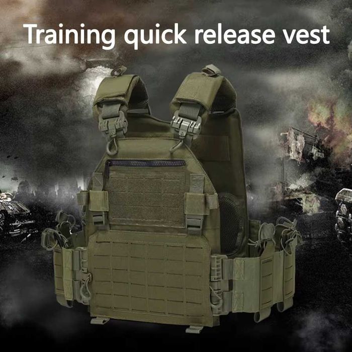 Vestă Tactic Avansat Multifuncțională MOLLE Fast release Plate Carrier