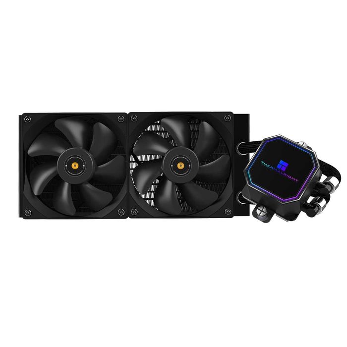 Cooler CPU lichid Thermalright Frozen Prism 240 ARGB Black ventilator PWM ARGB 120mm,Cold Row 240 Negru,AMD AM4 AM5,Intel LGA1700 1150 1151 1200 2011