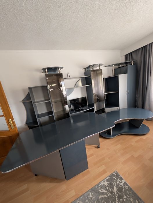 Set compus din  Mobilă + Masă extensibilă + Masă cafea