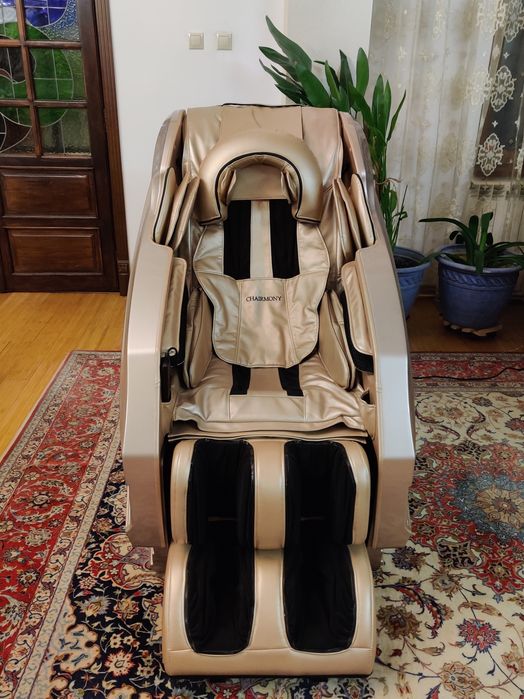 Scaun de masaj Chairmony Modern Champagne