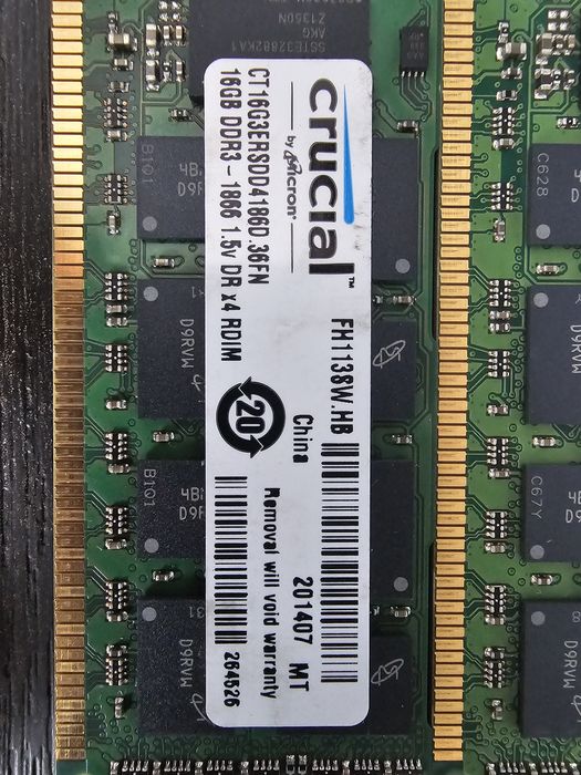 RAM 64GB за MacPro 2013