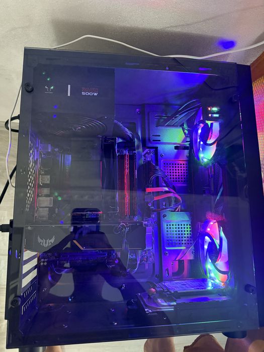 PC Gaming RGB i5 / GTX 1660 6GB / 16GB RAM / SSD + 2x HDD + Periferice incluse