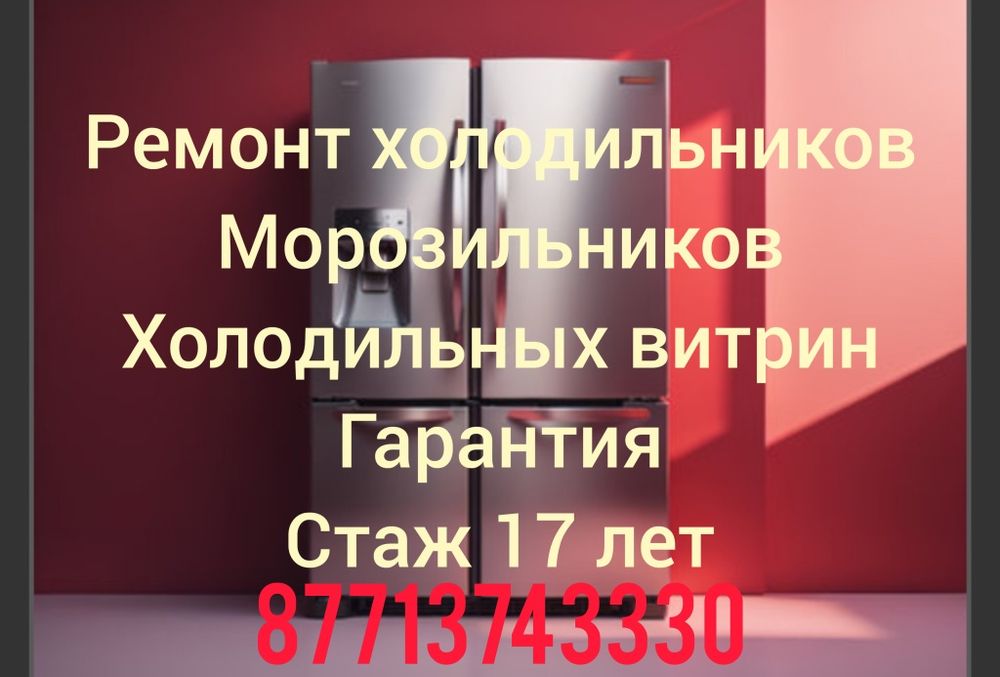 Ремонт холодильников с выездом на дом,гарантия год