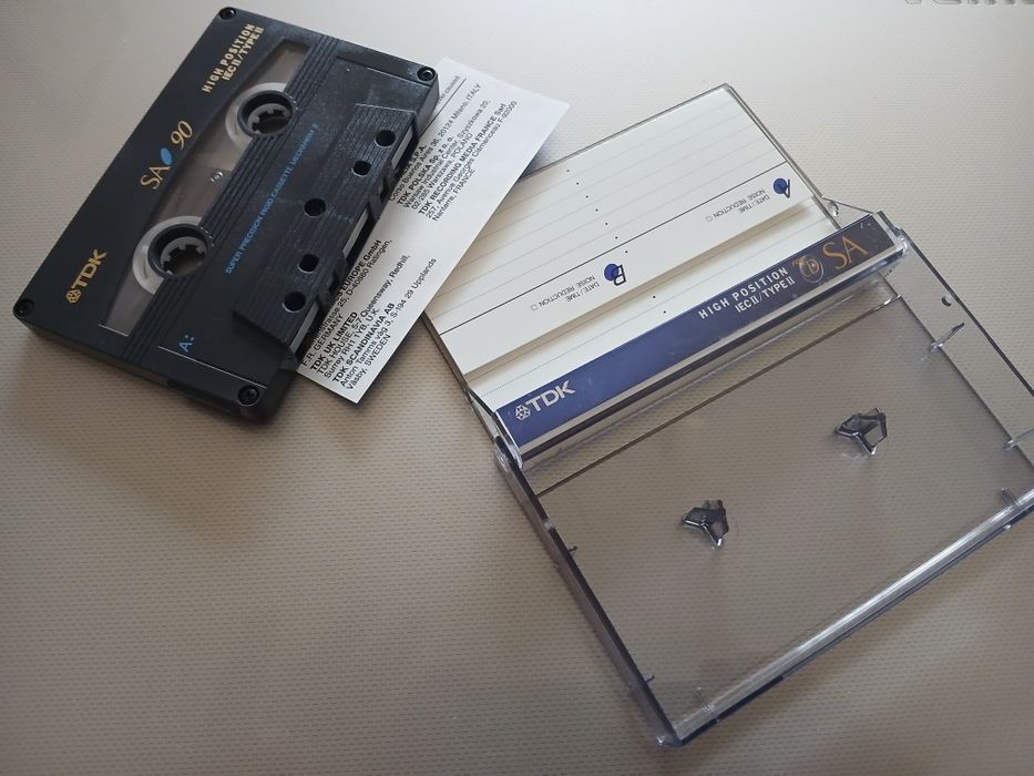 Lot de casete audio Maxell MX și TDK SA în stare foarte bună, nescrise