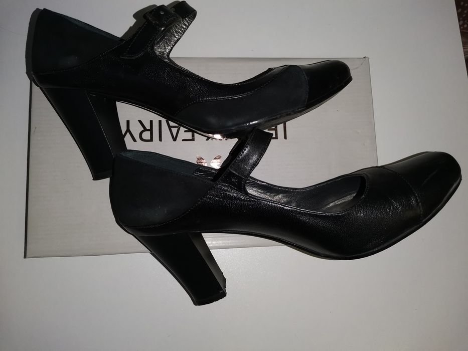 Pantofi din piele naturala mar 36