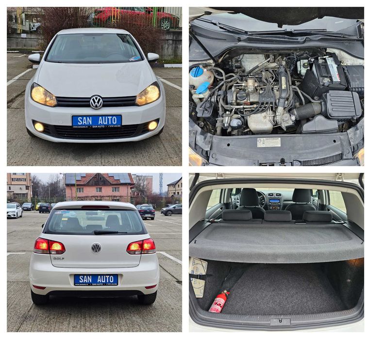 VW Golf VI 2011 1.2 TSI 85 CP euro 5 automata / RATE fara avans