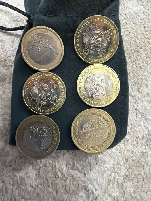 Продам монеты-6 штук