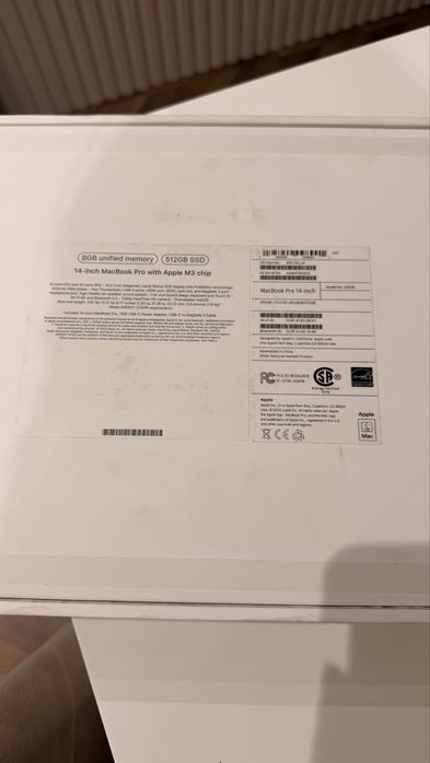 MacBook Pro 14 M3 8/512 GB