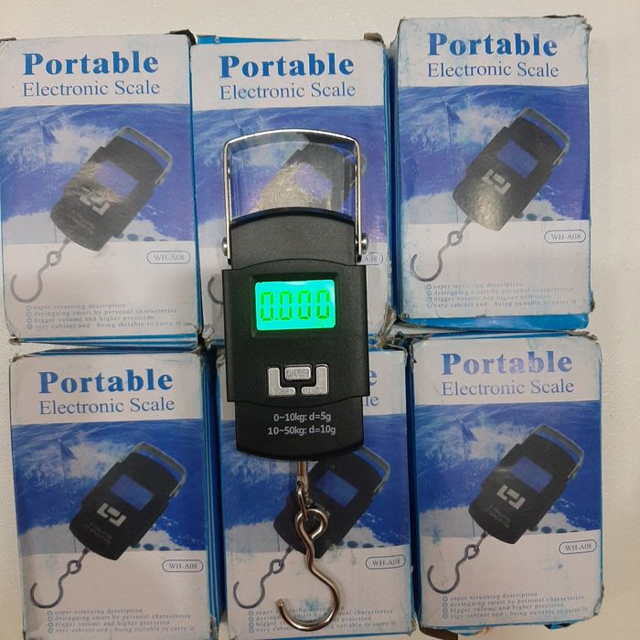 Ручные электронные весы до 50 кг