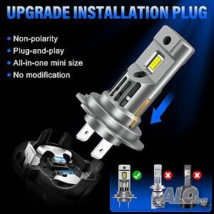 Led Крушки H7 за фар