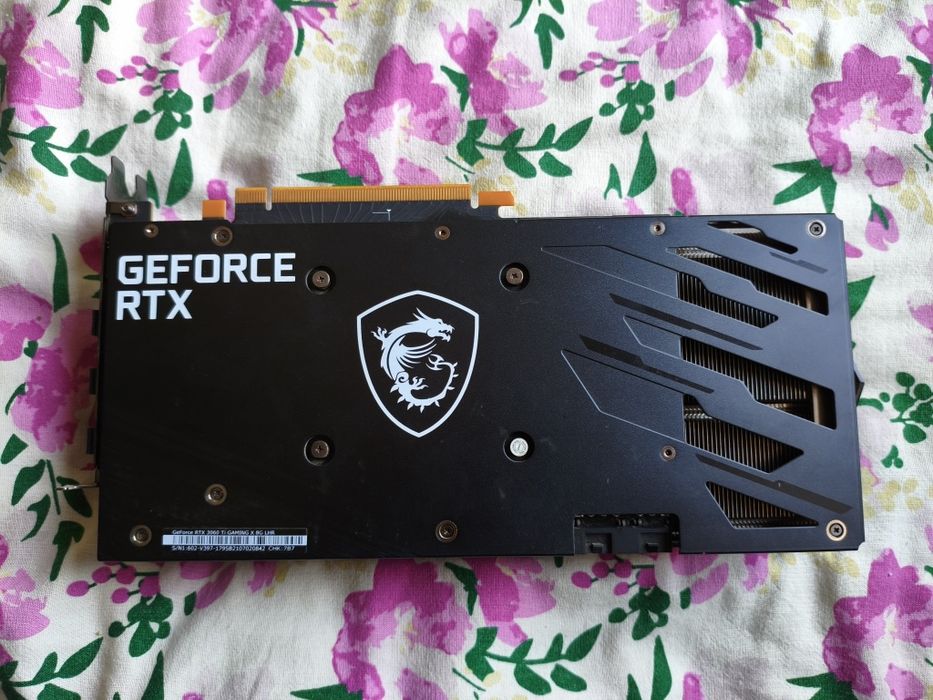 Видеокарта rtx 3060ti 8gb MSI