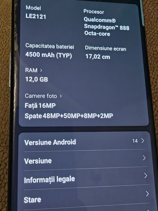 Vând telefon One Plus 9 Pro