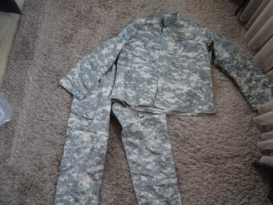 военен панталон Ми куртка Л дигитален камуфлаж us army