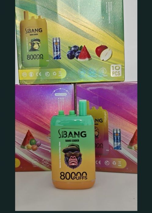 Vape 80.000 Puffs Reincarcabil 3 Arome Abur Mult