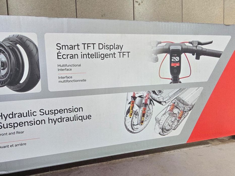 Trotineta electrica Segway Ninebot MAX G3, 500W, 75km, 11", -P-