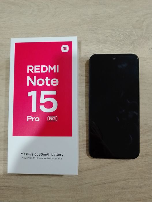 Xiaomi Redmi note 15 pro 5G 256/8гб рам