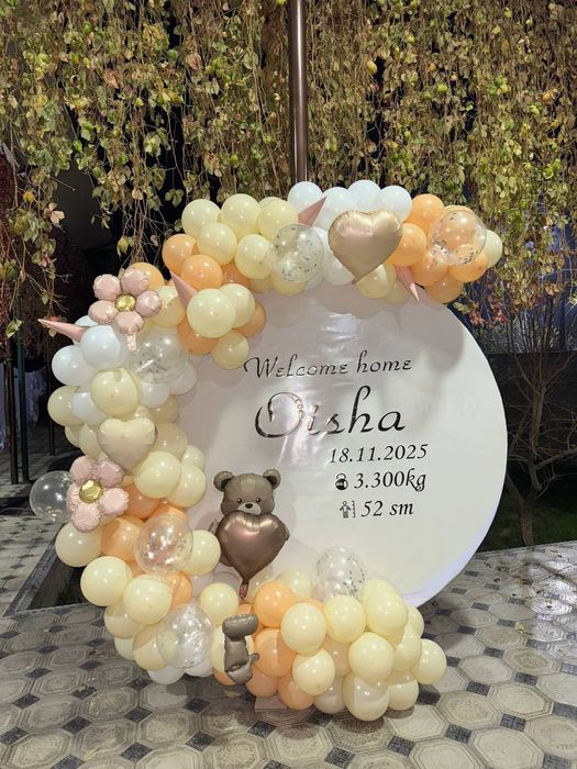 500.000 Sharli oformileniya afarmileniya / оформление шарами