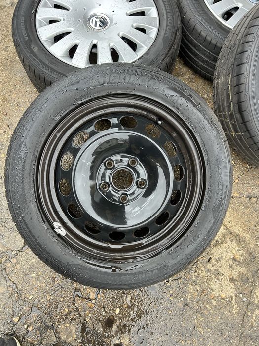 5х112 16 за vw golf 5 pasat touran kadi със летни гуми hankook