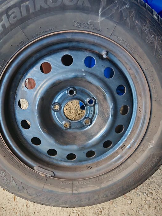 De vânzare set jante otel ALCAR 6.5 16 5x114.3 ET42,5+cauciucuri iarna