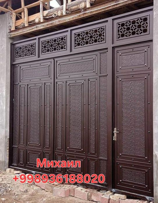 ВОРОТА. НАВЕСЫ. Двери. Решетки. Ограждение.