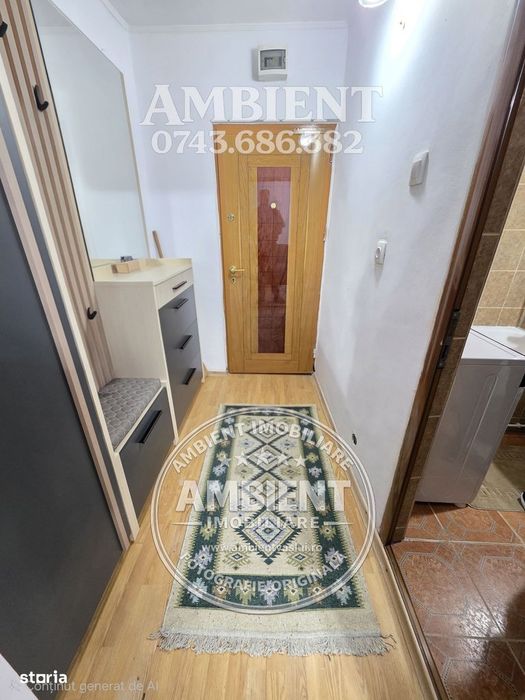 Apartament cu 1 cameră, etaj 1, mobilat și utilat, VASLUI - zona FILAT