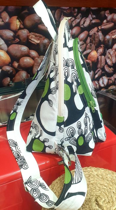 Дамска раница от плат