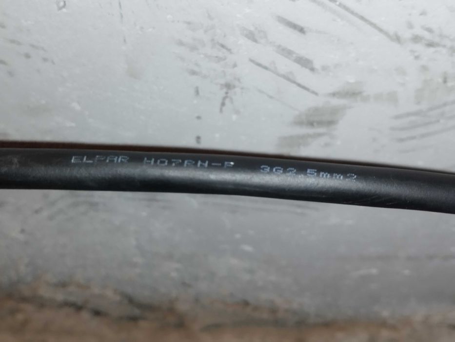 Cablu electric cauciucat 3 x 2.5 mm H07RN-F