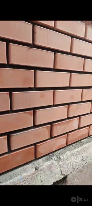 Bakonga ablysovka g'isht teramiz кладка балкона облицовочный кирпичом