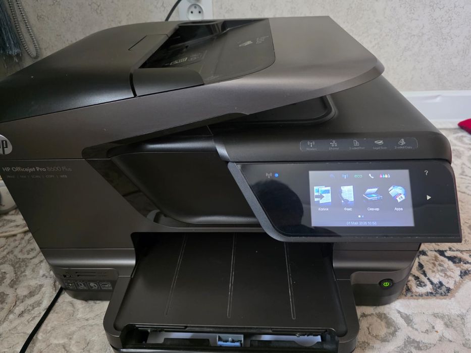 Цветной многофункциональный принтер HP officejet pro 8600 plus