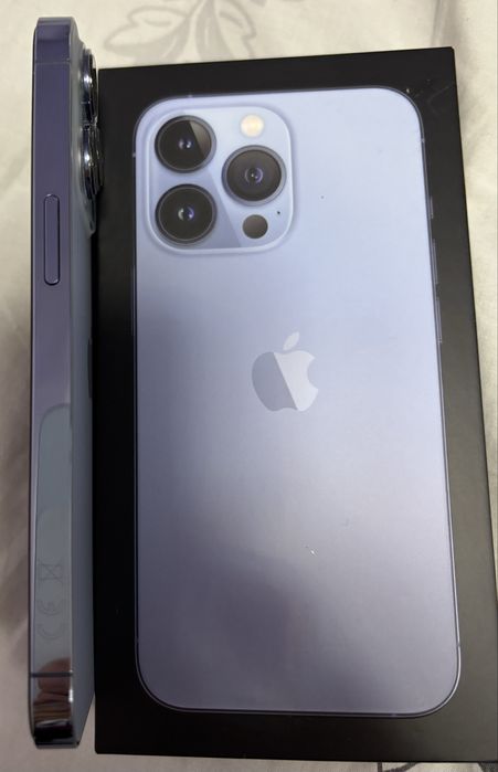 iPhone 13 Pro КАТО НОВ , 128GB, Sierra Blue, 84%