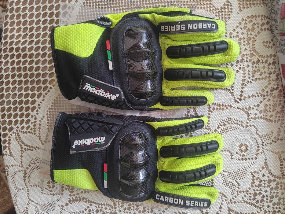 Мото ръкавици Карбон