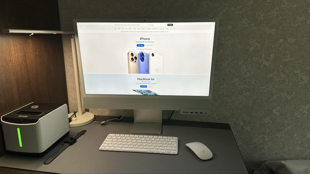 Imac 24” (2023г, m3, 8/256)