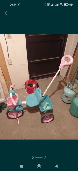 Велосипед и самокат