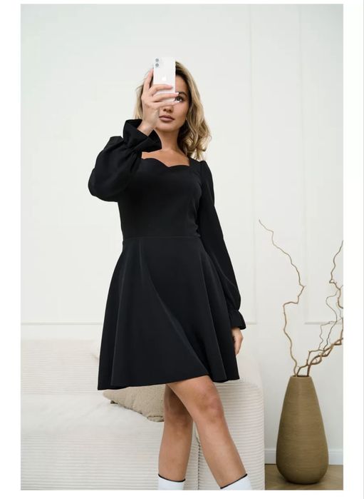 Платье черное размер 40 xs