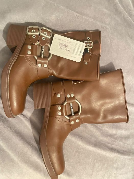 Осении сапоги miu miu