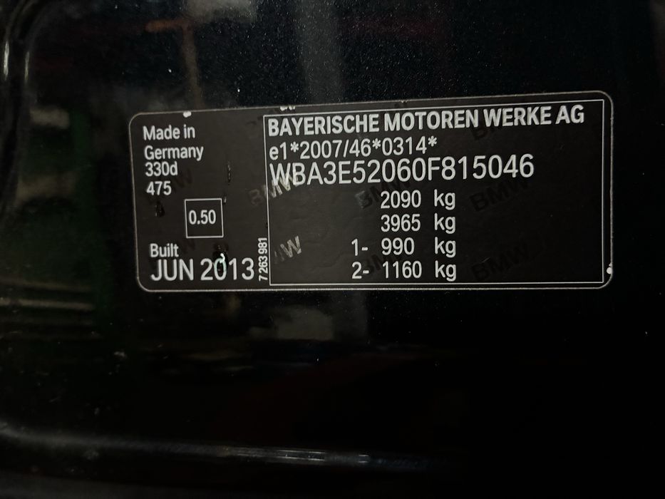Заден капак/ багажник БМВ Ф30 седан (zaden kapak bmw f30)