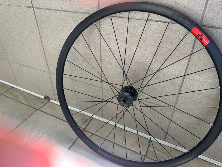 Предна Gravel/шосейна капла 12x100 TA, Alexrims XC 0.8 Disc 6061H, 622x21, 28H