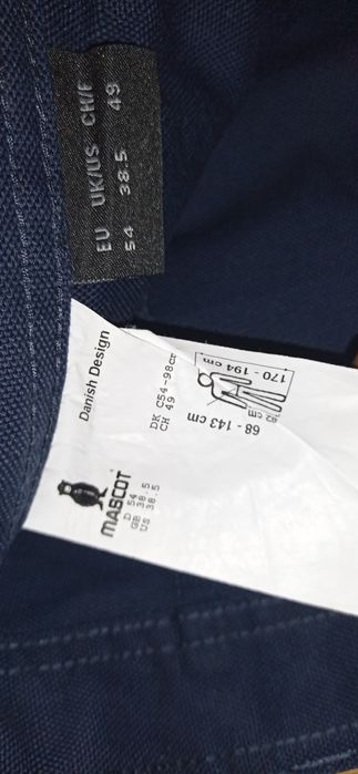 Pantaloni salopeta  Mascot mărimea 54