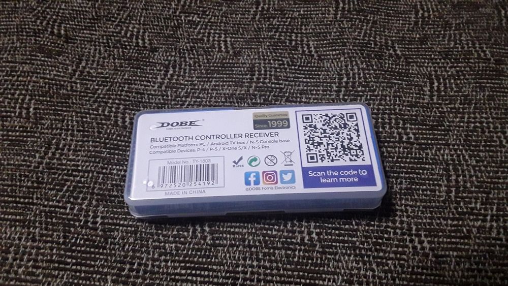 Receptor controller bluetooth.