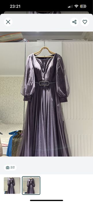 вечернее платье черный