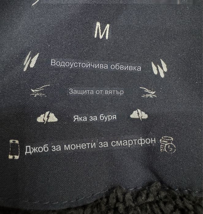 Мъжко зимно яке CALVIN KLEIN .Размер М