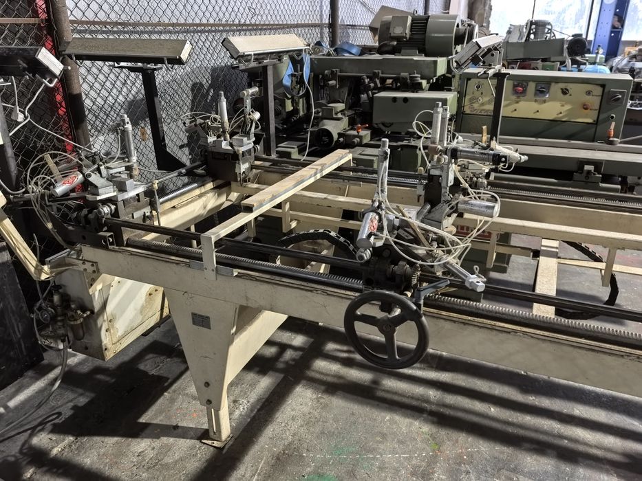 Преса за сглобка на чекмеджета + нагряване и размери 2550 х 750