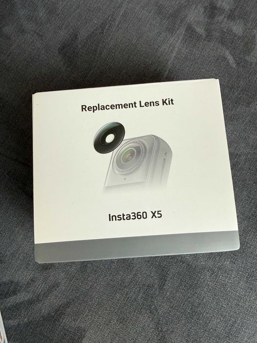 Insta360 X5 – 8K 360° Action Camera (Essentials Bundle + Snow Bundle) + Replacement Lens Kit + 256GB microSD