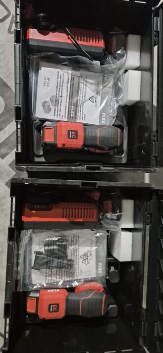 Flex șlefuitoare pe acumulator