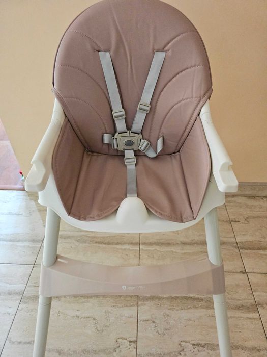 Scaun de masa Kinderkraft Yummy, Roz