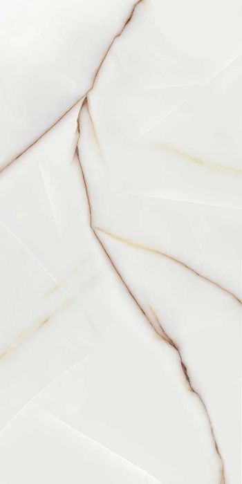 Gresie tip marmura Cristalina White F P 600X1200X8 R Somat 1L
