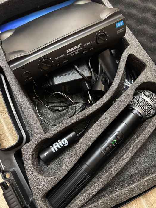 Професионален микрофон Shure sm 58