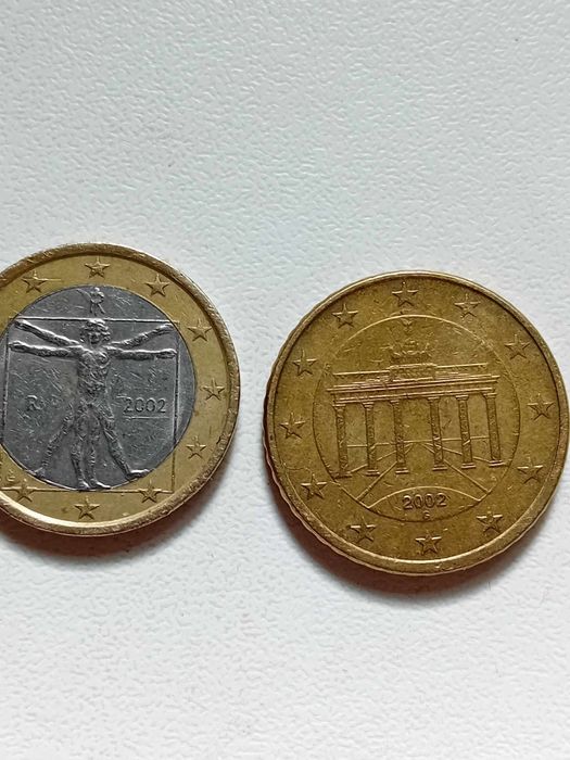 Lot monezi euro ediția 2002